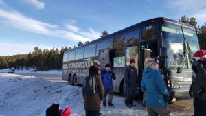 Cross Country Arrival point