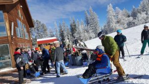 Mountain Man sled ready for the slopes