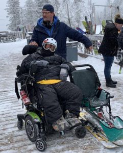 Getting Mountain man sled ready.